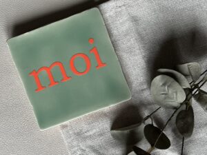 Tegeltje - moi