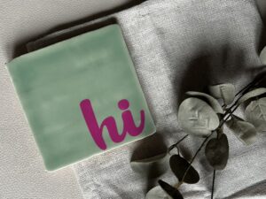 Tegeltje - hi