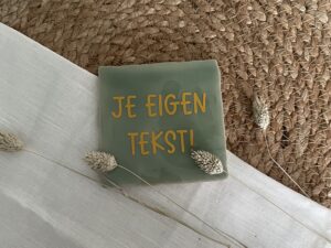 Tegeltje -  maak je eigen tegel