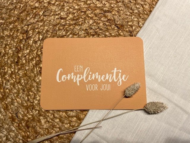 Kaart - Een complimentje voor jou!