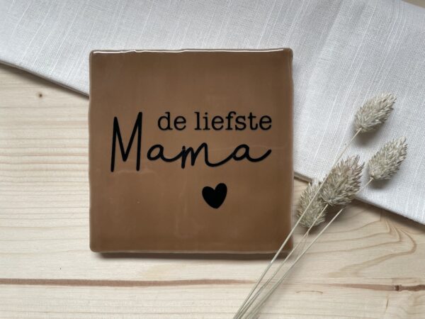 Tegeltje - De liefste mama - Afbeelding 2