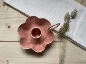 Kandelaar Puck - Roze