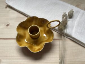 Kandelaar Puck - Geel