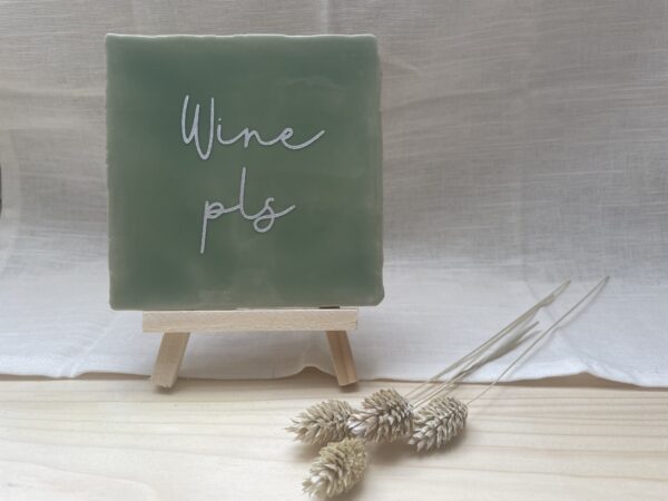 Tegeltje - Wine please