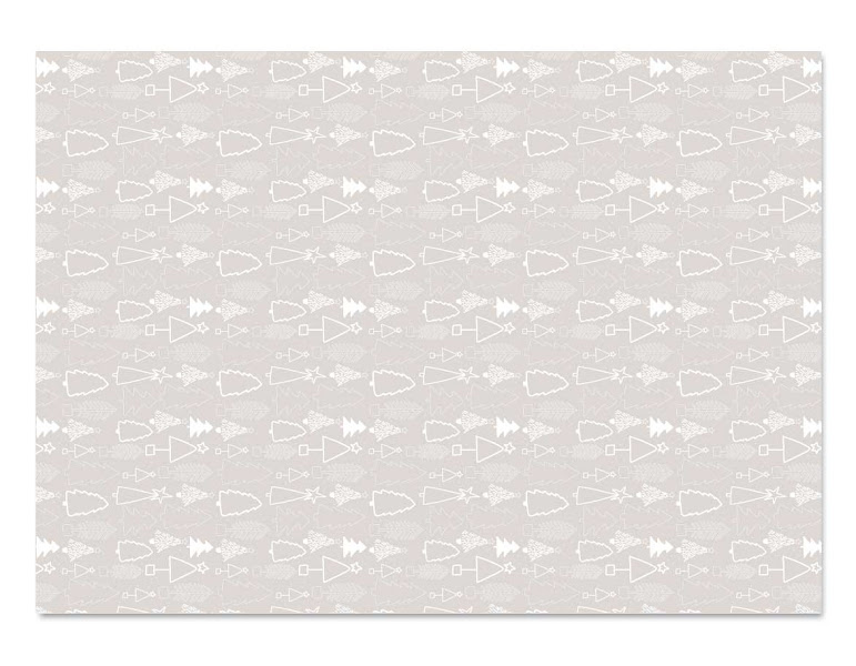 Kadopapier - Kerstboom 50x70 (3 vellen)