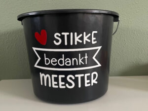 Emmer - Hartstikke bedankt meester