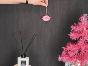 Kersthanger - Lip - Pink