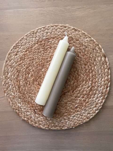 Kaars - Burn Baby Burn - Wit