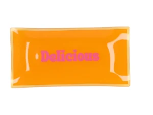 Plate Rectangle - Delicious