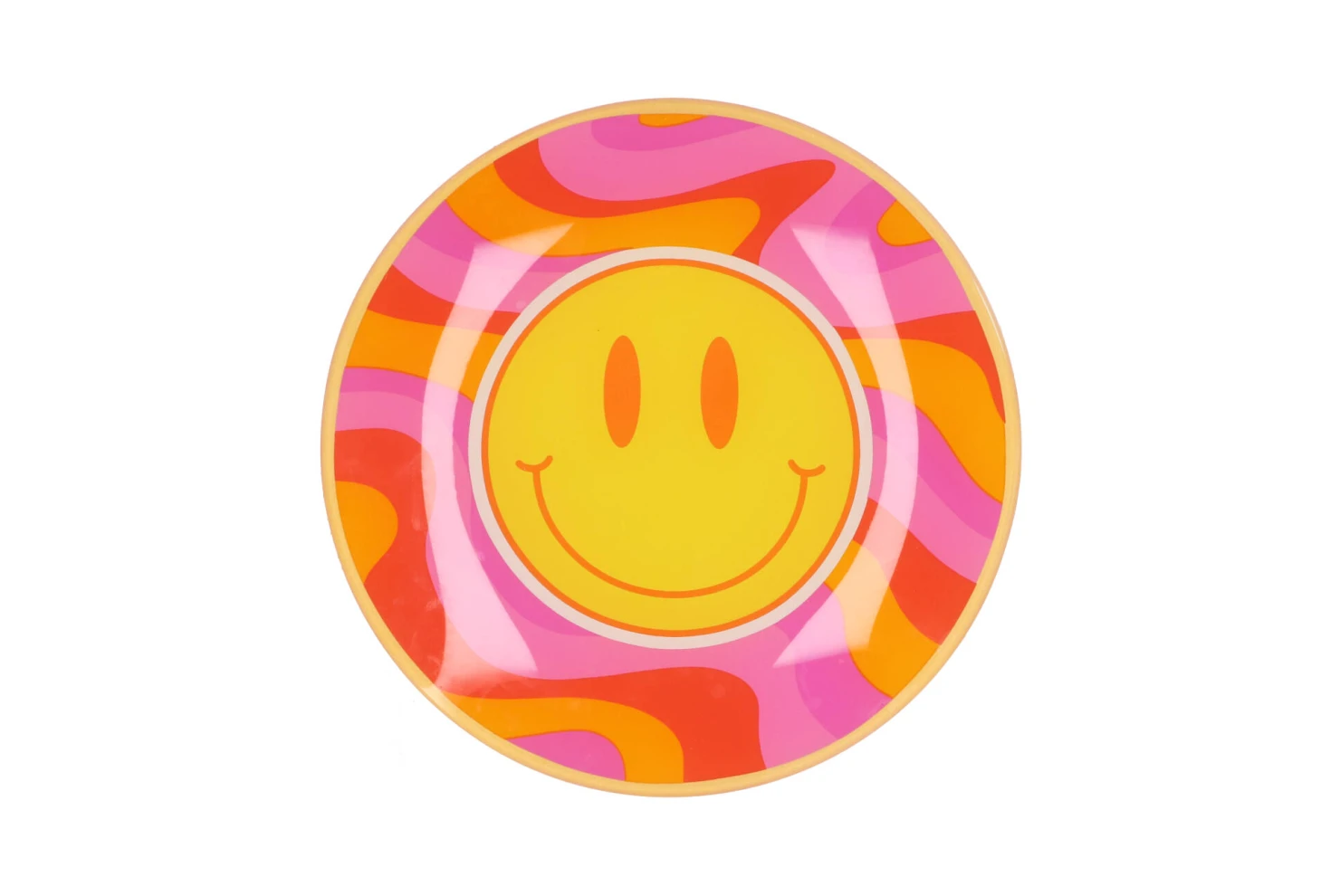 Plate Round - Smile