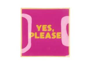 Plate vierkant - Yes, please